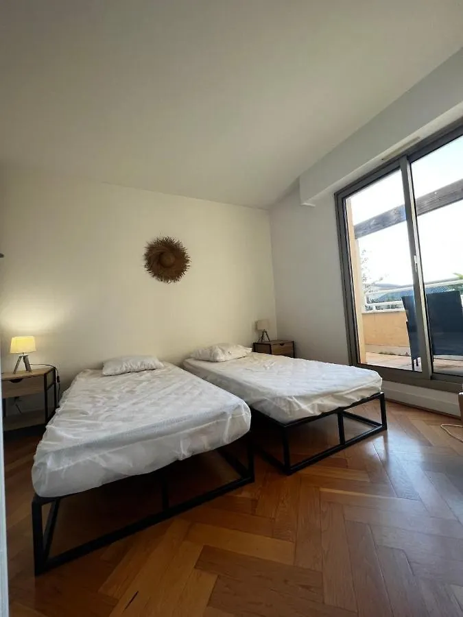 3Bdr Apartment Terrasse Sea View Parking Pool Antibes