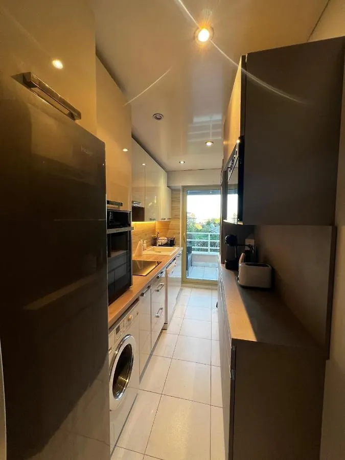 3Bdr Apartment Terrasse Sea View Parking Pool Antibes